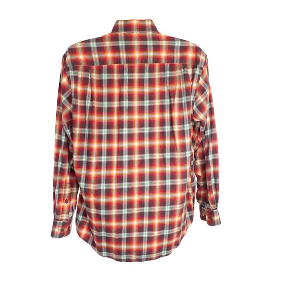 Orvis Game Bird Plaid Button Down Long Sleeve Shirt Mens Size M Cotton‎ Casual - Picture 4 of 5